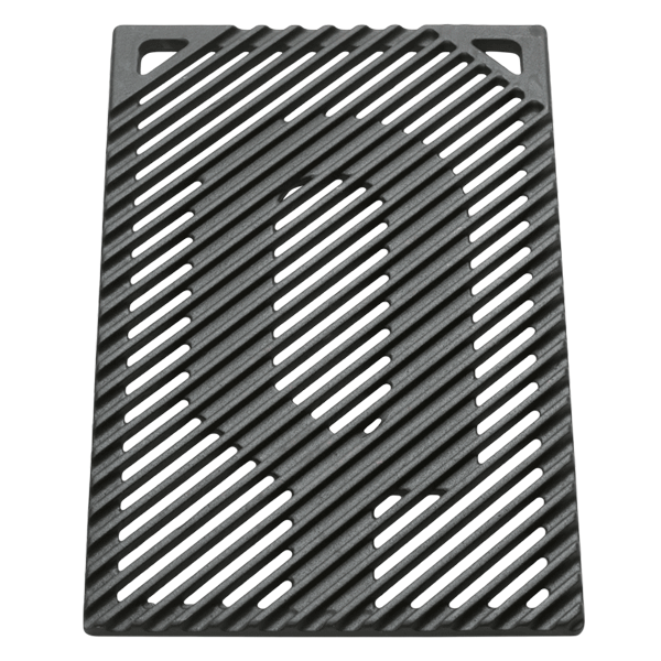 Furnace grill plate centre top down