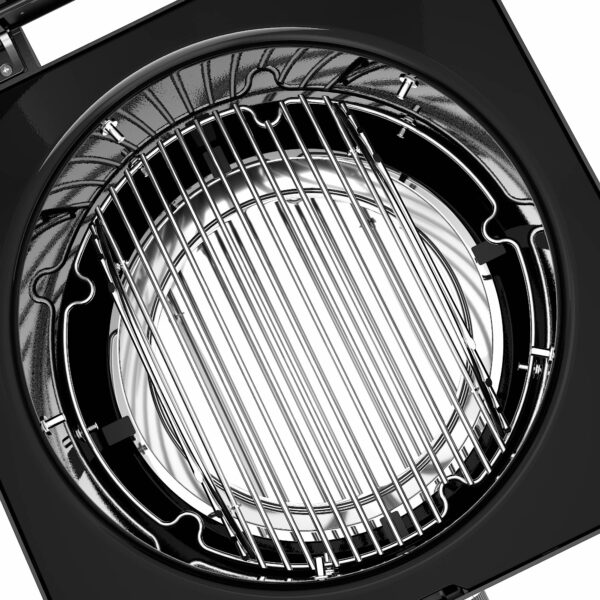 K1 Kamado Black interior grate left