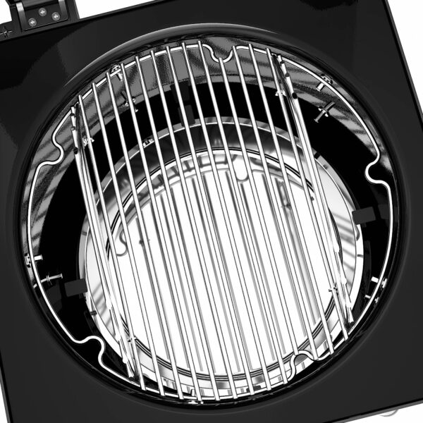 K1 Kamado Black interior grate top